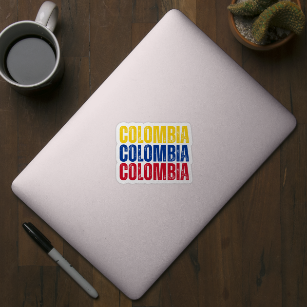 Colombia flag, colombian flag by eka123